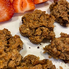 Absolutely LOVED making these! Healthy + Delicious! I added 85% Cocoa Chocolate and Walnuts! ☺️
