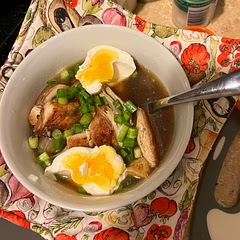 I added onion powder, garlic powder, and white pepper to the chicken.