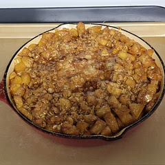 Added pumpkin spice to the apples.