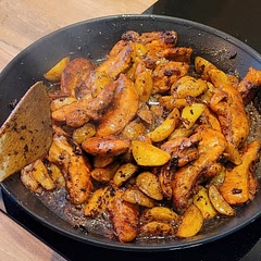 I like it, i think i added to many of the fresh spices but still amazing