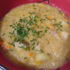 I added nutritional yeast and mild jalapeno Tabasco to my bowl and it was perfect.