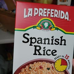 SOOOOO yummy! I used Spanish rice (pictured) from Safeway instead of white rice and it was THE BEST DECISION EVER. Will definitely be making these again!