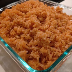 Wowza, taste like restaurant style Spanish rice!! We like our rice less mushy so I used 3.5 cups of water instead of 4 which turned out great. The rice cooked in 30 minutes and was a great component to our burritos.