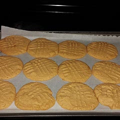 The cookies turned out soft and goey. Next time I will add less sugar, it's a really sweet cookie. But definitely worth making again. 