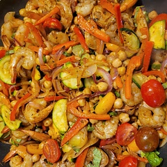 This was delicious. This makes a lot more than 4 servings though. You'll have plenty for leftovers