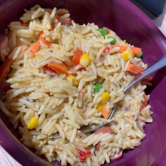 I didn’t follow the recipe to be exact and I made it a little more spicy but it was really good