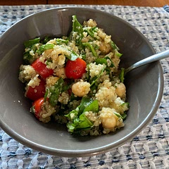 This was good. I doubled the vinaigrette and would add more feta next time.