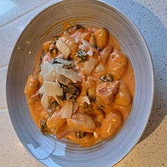I think il try it with fresh pasta next time, sauce was delicious 