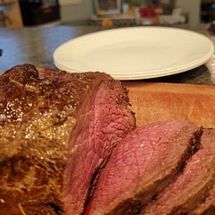 Loved that there was a recipe to make a gravy for it too!