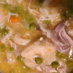 Really good just would do like 1 1/2 cups of chicken broth next time.