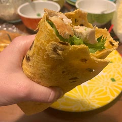 We loved this wrap! We did not deviate from the recipe.