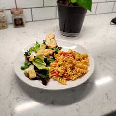 This was delicious with the white wine and the red pepper flakes. Added a nice kick!