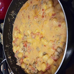 Doubled the recipe and it came out thinner then expected but still good. Definitely needs less liquid and only do 1 can of rotel when doubled