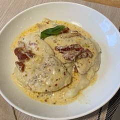 Turned out pretty good! I used chicken cutlets instead and doubled the sauce recipe. Served over mashed potatoes