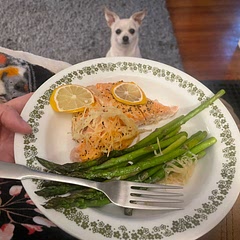 Favorite Optavia recipe so far. Made it with fresh salmon was so good!