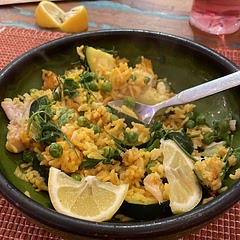 Honestly? Honestly. Honestly! A little bland I’d double the spices and add more salt