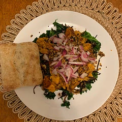 I added some sweet potatoes and it was so good!