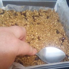 I followed the recipe to the T, and they came out tasting yummy.
The only thing I'd change, would be to increase the amount of syrup, and if you don't want it too sweet, then deduct some of the sugar instead. 

I found that because of adding sultanas to mine, that there prob wasn't enough syrup then to cover all the mixture, to keep it all gelled together,  so some pieces ended up falling apart.
It still tasted delicious.
If you're a cinnamon lover like me, then I'd recommend adding more than the recipe says.