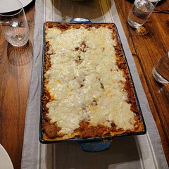 We added spicy Italian sausage and didn't use the red wine but turned out amazing!
