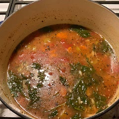 The family loves this as one of the many soups we try over the colder months. Don’t change a thing when making this.