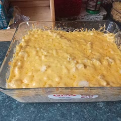 Definitely add some cream of mushroom soup to the sauce. Also added some paprika, salt and pepper to sauce.