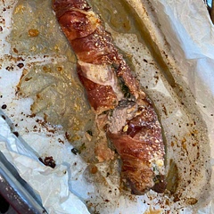 filled it with fresh herbs