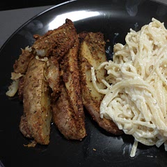 I threw mine in the air fryer. Took maybe 20 minutes total with some rotations. Some got a little over seasoned, but generally they were pretty good! Not sure I'd eat these again, but I did like them, they were different.