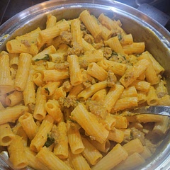 I thought this was great! I used half and half and chicken stock instead of water. Unfortunately, my family did not like it so I won't be making it again for that reason sadly.