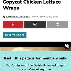Cannot see cooking instructions because you have to be a member. I purchased ingredients but now I cannot cook this recipe. Gah… frustrating!!