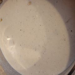 I added yesterday's left over garlic mashed potatoes and it made it a more hearty soup, everyone loved it