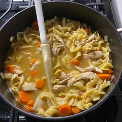 Used half bone broth and half broth from bouillon. Lots of spices. Definitely add lemon juice.