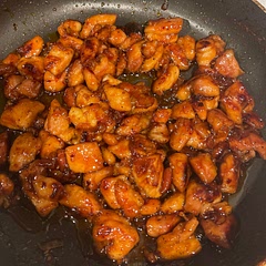 I followed the instructions as written, but the ingredients list was more of a guide. It was really good, and I added twice as much cayenne and red pepper flakes, and added a bit of brown sugar to make the flavors more drastic.