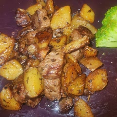 Will make this one again but will definitely have to make more and probably add carrots and mushrooms to the mix.  I think it needed more seasoning it was a tad bland.