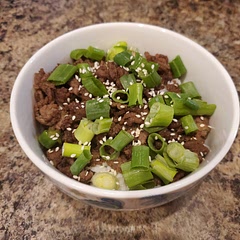 Delicious! My son loves it too! Next time we will try it with strips of steak.