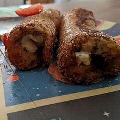 These were quite good. I used oat milk and brown sugar and will probably remove the cheese when I do them again as it kind of broke the flavour coherence for me.