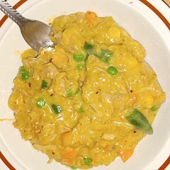 Not the most appetizing thing to look at but it was surprisingly delicious!