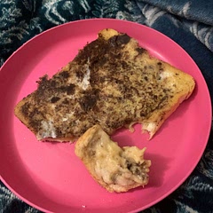 Disappointed a flavourless floppy piece of break