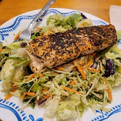 Used broccoli slaw which made it much easier.