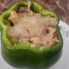 Really tasty and hungry loved it. Added paper jack cheese on top.