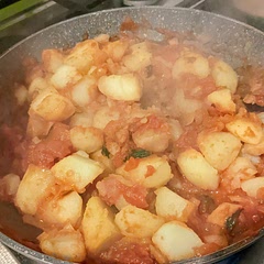 Had some ingredients in the recipe that weren't listed in the ingredients, but still tasted good.
Also I used way too many potatoes!