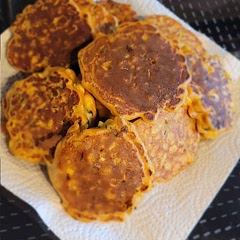 A pretty good base recipe, even though my toddler refused to try them. 
I would use at least double the courgette and 100% more cheese! Recipe doesn't call for any seasoning, it does need at least a little salt and pepper