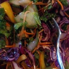 I used rice vinegar as I had no other- very nice!
