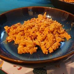Super tasty,  the vodka evaporates very quickly,  so it was gone after a couple of minutes,  it was delicious, and I would definately have it again. It was super quick to make as well. Also I used wholemeal fusilli as I didn't have the other. Partner loved it.