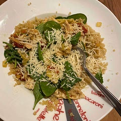 I made this with couscous cuz that’s my preference. Everything put together is delicious! I’ll be making this dish again and again!!