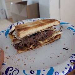 I replaced the sausage with moose sausage. Very filling breakfast