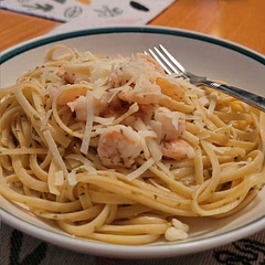 Substituted lemon juice and zest with vinegar 1 to 1, came out yummy! Used frozen shrimp, thawed it a bit before deveining etc and it was defrosted by the time it got into the pan.