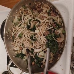 Added 1 tsp hoisin sauce, 1tsp sesame oil, 1tsp Sriracha and used a whole bag (6) bok choy and 1 head of garlic. Super time and ingredient efficient. Will definitely make again