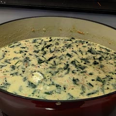 It took me longer than the estimated time to cook this. I had a hard time letting it "simmer until thickened" because it didn't seem to really thicken. My husband loved it. My toddler wouldn't eat any of it.