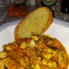 So yummy. I added some little bits of pork as well.