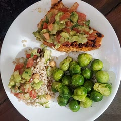 Made this recipe and it was delicious. I only marinated the salmon for 30 minutes, but it was still a great flavor. I also marinated with a whole lime and used a 2nd lime for the salsa. I love citrus.